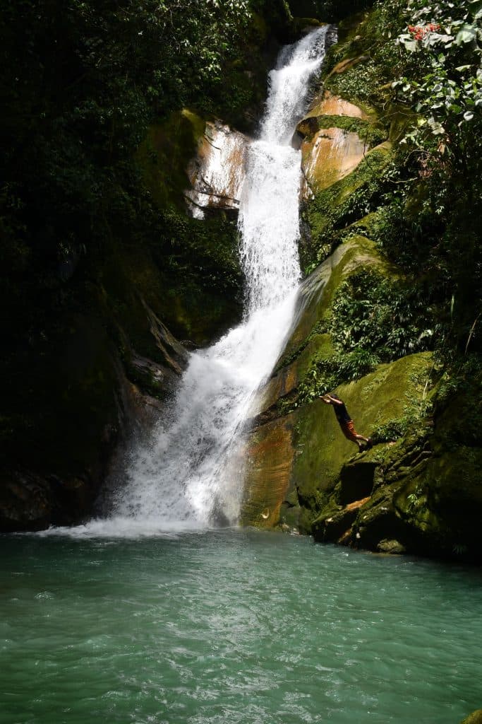 Cascada El Tobogán en Monterrey Casanare